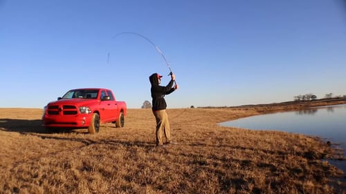Fishing the GARY YAMAMOTO ranch!! *Winter STRUGGLE*