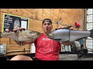 I’m throwing BIG BAITS ONLY the next few days!