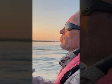 Beautiful Sunrise Racing Up the Detroit River! #short #bassfishing #detroitriver