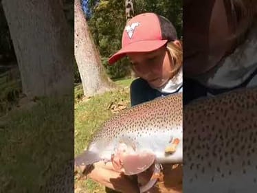 Personal BEST!!! GIANT Trout with Vegas and I Tomorrow on Going Ike!!!