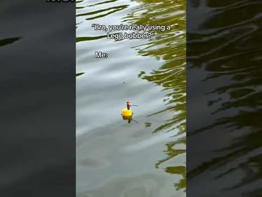 What will I catch on a Lego fishing bobber? #Fishing