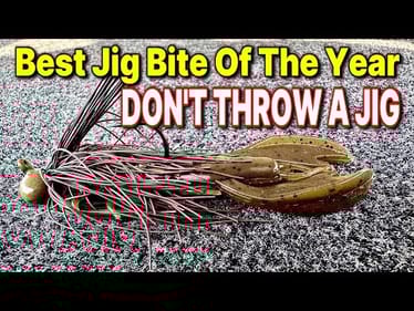 BEST JIG BITE Of The Year BUT DON'T Use A Jig