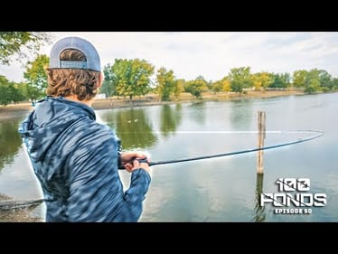 Fishing A Small Town Park Pond For Bass! (100 Ponds Ep. 50)