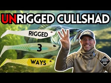 ⚡️NEW UNrigged CullShad⚡️3 Ways to Fish It! | Ike In The Shop 🤩