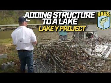Introducing structure to a lake (Bassmaster's Lake Y Project)