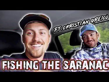 Bass Fishing HIDDEN LAKE In NEW YORK! (Ft. Christian Greico)