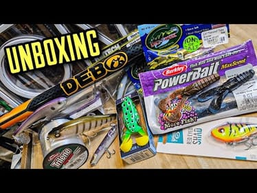 NEW Unboxing Lures and CRAZY Gifts! * I was SHOCKED! *