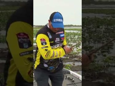 Flipping Heavy Cover with Bobby Lane ••• #shorts #fishing #bassfishing