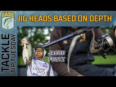 Jig Head sizes based on depth (Fishing in Flooded Timber)