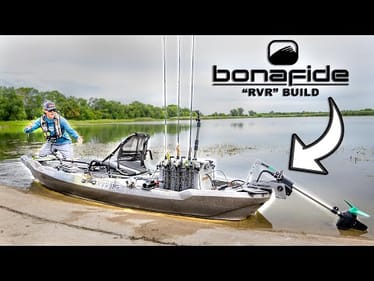 I Built The COOLEST Fishing Kayak! (Bonafide RVR Build)