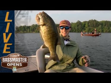 Local pro Easton Fothergill starts Bassmaster Open strong on home lake